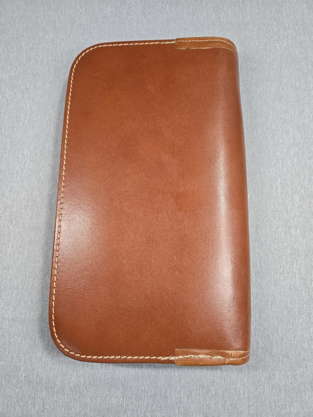 Vintage Carlton Leather Accordion Multi-Pocket Wallet Clutch Made in USA
